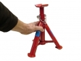 Hilka 2 Ton Adjustable Folding Axle Stands HIL82420040 *Out of Stock*