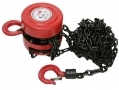 Hilka Heavy Duty 1000KG Lifting Block and TacKle with Chain 1000kg HIL84991000 *Out of Stock*