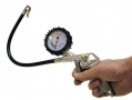 Hilka Professional Tyre Inflator and Dial Gauge for Car Motorbike HIL85410001 *Out of Stock*
