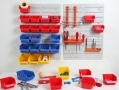 HILKA 43 Pc Wall Storage Panels with Boxes and Hooks  HILDP01 *Out of Stock*