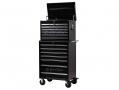HILKA Professional Black Toolbox Lockable 7 Drawer Rollaway Cabinet with 12 Drawer Tool Chest HILPTC19 *Out of Stock*