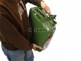 PRO USER Good Quality 20 Litre Jerry Can Metal in Green JC100 *Out of Stock*