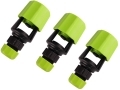 3 Pack Gardeners Quality Mixer Tap Connector Clamp Type Adjustable Body GD156 *Out of Stock*