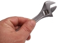 8 inch Satin Finish Drop Forged Steel Adjustable Spanner SP043 *Out of Stock*