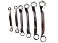 Professional 6 Pc Offset Mini Stubby Ring Metric Spanner Set 6 - 17 mm SP129 *Out of Stock*