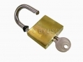 40mm Heavy Duty Brass Padlock with Hardened Steel Shackle and 3 Keys LK016 *Out of Stock*