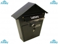 Ashley Housewares Black Weather Proof Lockable Letter box MB200 *Out of Stock*