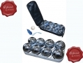 Redwood Leisure 8 Piece Steel French Boules Set Patenque Balls Garden Game With Carry Case OG203 *Out of Stock*
