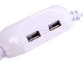 Omega Twin USB Surge Mains Lead OM21175 *Out of Stock*