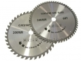 Trade Quality 2PC 300mm TCT Circular Saw Blades with 30mm Bore and Adapter Rings PA027 *Out of Stock*