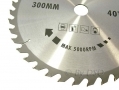 Trade Quality 2PC 300mm TCT Circular Saw Blades with 30mm Bore and Adapter Rings PA027 *Out of Stock*