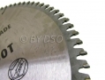 Trade Quality 1pc 250mm TCT Circular Saw Blade with 30mm Bore and Adaptor Rings for Aluminum PA028 *Out of Stock*