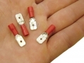 200 Piece Red Male Terminals in Plastic Case PL266