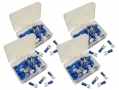 120 Piece Blue Female Terminals in Plastic Case PL267 *Out of Stock*