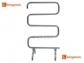 Kingavon Standing S Type Towel Rail with 7 Drying space Chrome RA207 *temporarily out of stock\" *Out of Stock*