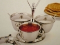 Sunnex 3 Piece Revolving Relish Server RD-3-Z *Out of Stock*
