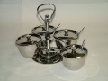 Sunnex 4 Piece Revolving Relish Server RD-4-Z *Out of Stock*