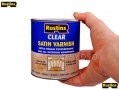 RUSTINS Professional Trade Quality Hardware Poly Varnish Satin Clear 500ml RSPOSC500 *Out of Stock*