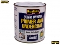RUSTINS Professional Trade Quality Hardware White Primer/Undercoat 500ml RSWHPU500 *Out of Stock*