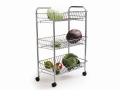 Sabichi Chrome Wire Kitchen Trolley SAB74522 *Out of Stock*