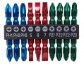 10 Piece Double Ended Coloured Screwdriver Screw Bits SD101 *Out of Stock*