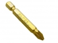 10Pc Titanium Coated Silicon S2 Steel  Screwdriver Bits 50mm Long SD281 *Out of Stock*