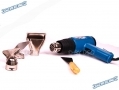 Silverline 2000W Hot Air Gun 2 Heat Settings and Nozzle Assortment SIL127655 *Out of Stock*