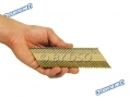 Silverline 2,500 Galvanized Nails for Nail Gun 34° Collatted and Clipped 2.9mm x 65mm SIL399014 *Out of Stock*