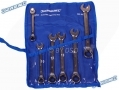 Silverline Trade Quality 6pc Ratchet Spanner Metric Spanner Set 8 to 17mm SIL633788 *Out of Stock*