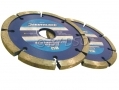 Silverline 2 Pack Diamond Disk Mortar Rake 115mm x 22mm x 6mm SIL807350 *Out of Stock*