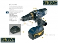 GMC 18v Drill with 2 Batteries and Carry Case SIL920245 *Out of Stock*