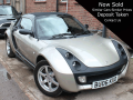 2006 Smart Roadster 80 2dr Petrol Black Bronze Automatic 80,000 miles Full Smart History BU06KXO  *Out of Stock*
