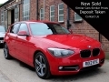 2012 BMW 116i Sport Turbo Petrol 5dr Red Alloys AC NAV Cruise with Brake 52,000 miles FBMWSH RO12KYC  *Out of Stock*