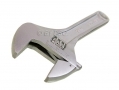 8\" Drop Forged Steel Satin Chrome Finished Adjustable Spanner SP051 *Out of Stock*