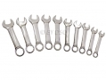 Professional 10Pc Metic Combination Stubby Spanner Set SP111 *Out of Stock*