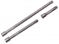 Trade Quality 3Pc 3/8" Chrome Vanadium Extension Bar Set with Spring Loaded Ball Bearing SS026