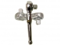 Trade Quality 3 piece Stubby Ratchet Flexey Head Set 1/4, 3/8 and 1/2 inch SS063 *Out of Stock*