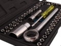 Budget 40Pc 1/4 and 3/8 Basic Socket Set SS101 *Out of Stock*