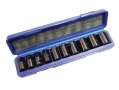 Trade Quality 10 Piece 1/2" Impact Opti Drive Single Hex Socket Set SS125 *Out of Stock*