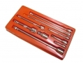 Professional 9 Piece 1/4" 3/8" 1/2" Wobble Extension Bar Set SS146 *Out of Stock*