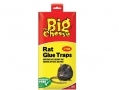 THE BIG CHEESE Rat And Mice Glue Traps Super Strong Pack of 2 STV183 *Out of Stock*