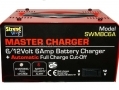 Master Charger 6/12 Volt 6 amp Automatic Metal Charger SWMBC6A *Out of Stock*