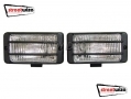 Streetwize 12V 5.5 x 2.5 inch Halogen Rectangle Driving Lamps SWDL2 *Out of Stock*