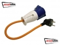 Streetwize 230V European Electric Hook Up Adapter SWTT44 *Out of Stock*