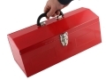 Quality 430 mm Portable Metal Red Tool Box TB010 *Out of Stock*