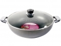Prima 32cm Double Handle Non stick Wok with Bakelite Handles  15138C *Out of Stock*
