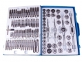 Trade Quality 110 Pc Metric Plug and Taper Tap and Die Set Alloy Steel M2 - M18 TP096 *Out of Stock*