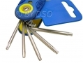 8 Piece Folding Torx Key Set T9 - T40 TX038 *Out of Stock*