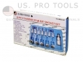 US PRO Professional 13 Pc Torx Tamper Proof Star Bit Set US1119 *OUT OF STOCK*