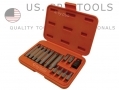 US PRO Professional Quality 14 pc 1/2\" Drive Impact Ribe Bit Socket US1168 *Out of Stock*